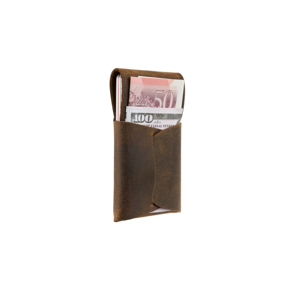 Origami Portemonnee - Unisex - Stijlvolle Cash & Card Wallet van Hoogwaardig Leer met Slim Design