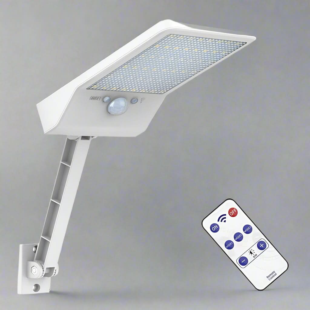 LED buitenlamp op zonne-energie met bewegingssensor en afstandsbediening