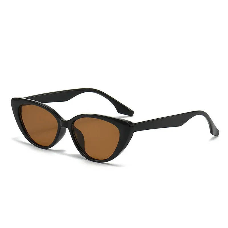 Cat eye zonnebril dames met retro montuur