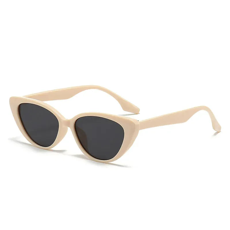 Cat eye zonnebril dames met retro montuur