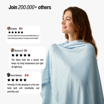 Koelend dekbed ademend lichtgewicht koeldeken voor warme slapers
