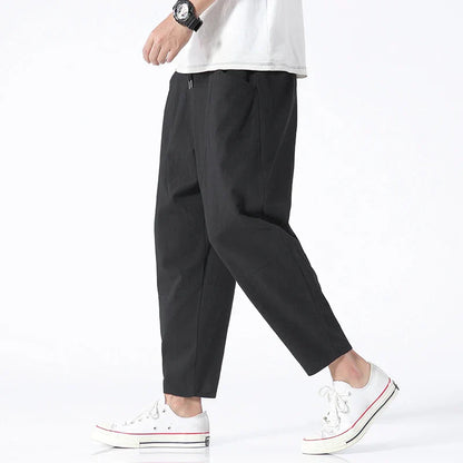Heren Linnen Broek - Ademend Comfort - Tijdloos Design - Zomerfavoriet