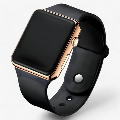 Digitaal LED horloge met siliconen band