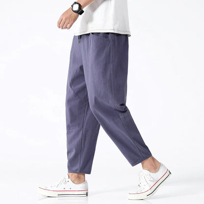 Heren Linnen Broek - Ademend Comfort - Tijdloos Design - Zomerfavoriet
