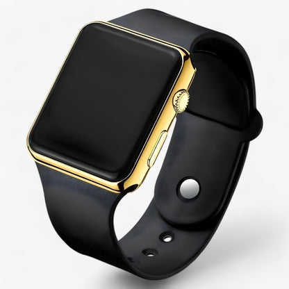 Digitaal LED horloge met siliconen band