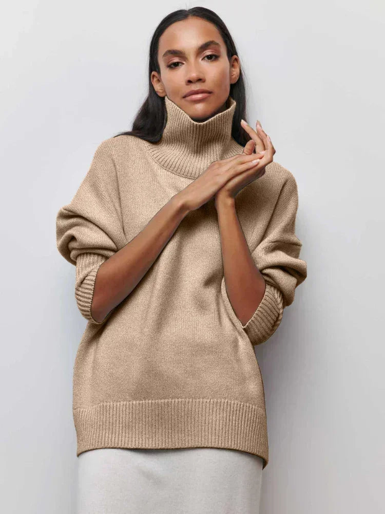 OliviaColtruiPullover - Warmte en Stijl in Oversized Design