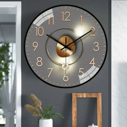 Moderne Wandklok — Minimalistisch en Stille Quartz Klok