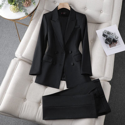 Twee delige Blazer Set - Dames - Comfortabele en Stijlvolle Kledingset van Hoge Kwaliteit