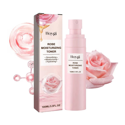 HydraRose Glow Gezichtstoner 100ml – Diepe Hydratatie & Verzachtende Rozenverzorging