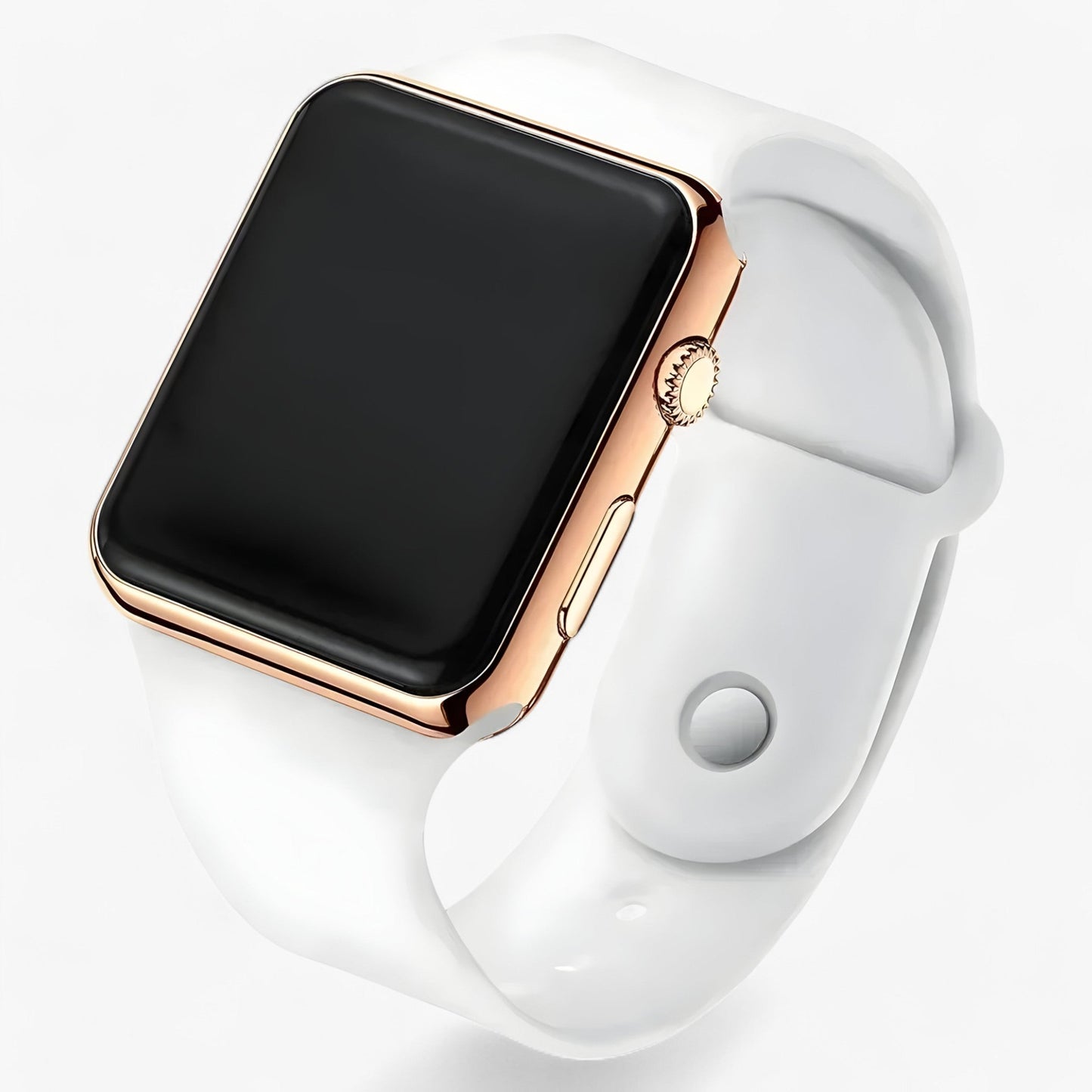 Digitaal LED horloge met siliconen band