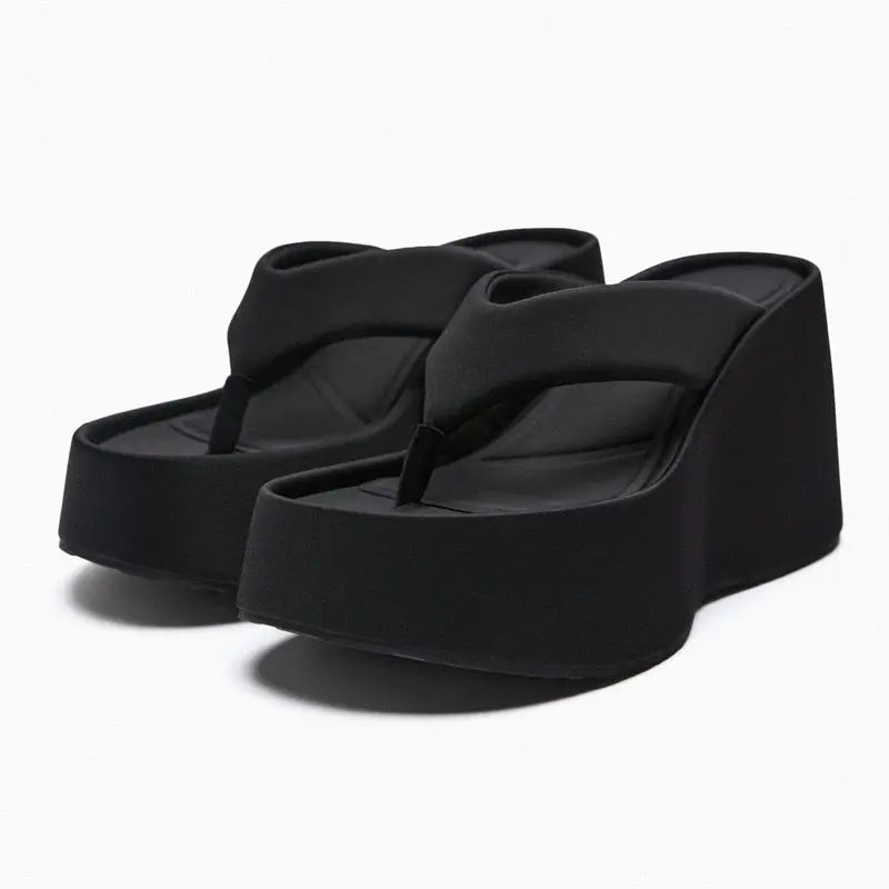 Slippers met Verhoogd Comfort en Zachte Voering