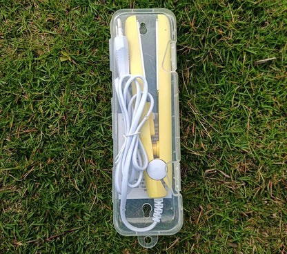 Draagbare Krul- en Steiltang - Keramische Platen, Compact Ontwerp, Voor Alle Haartypes