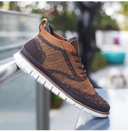 Heren Laarzen - NorthPeak Stijl, Comfortabel en Perfect voor Herfst
