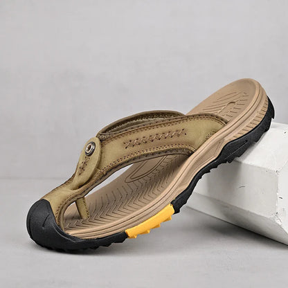 Leren Slippers van Echt Leer voor Dames en Heren