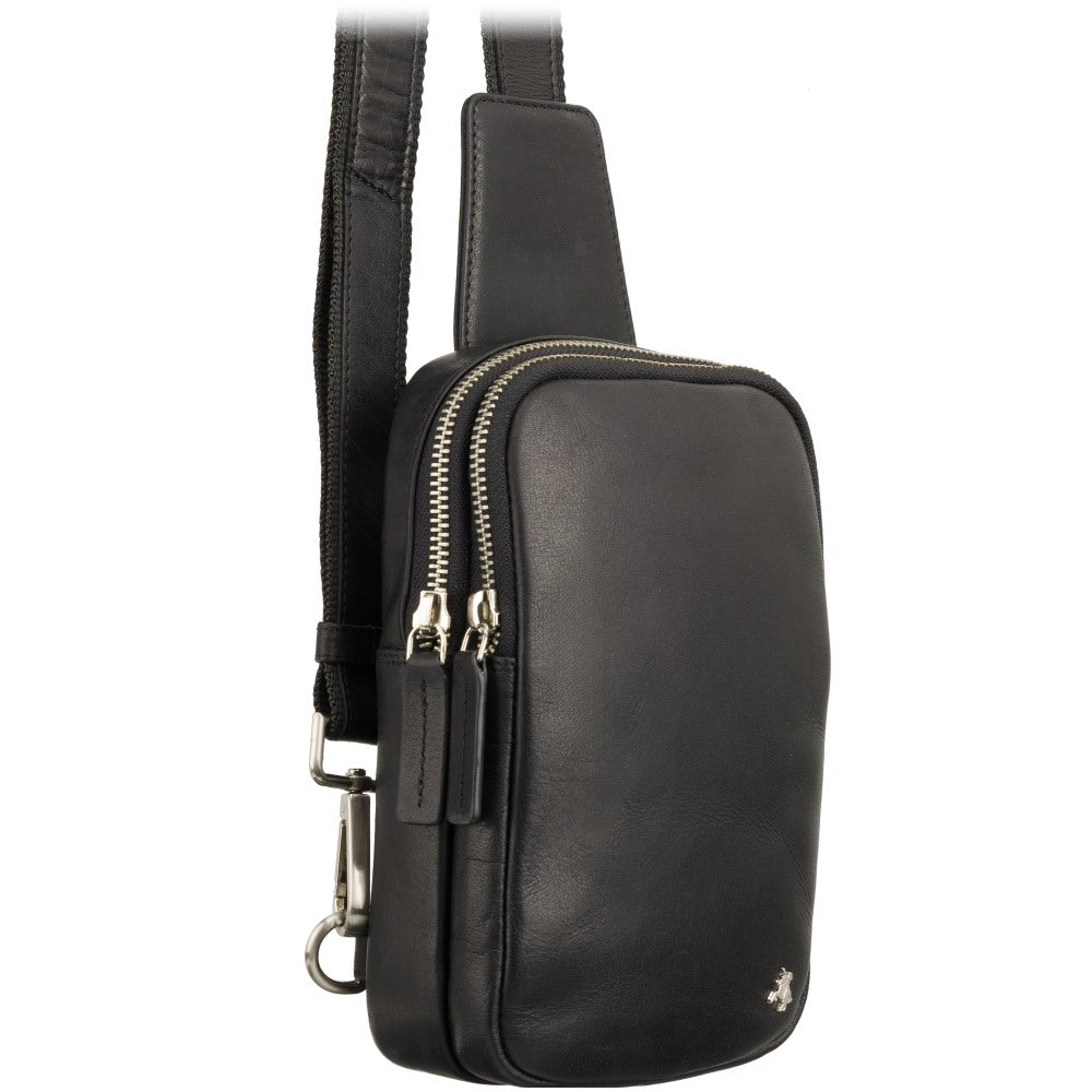 Crossbody Tas - Dames - Stijlvolle Jamie Schoudertas van Hoogwaardig Leer met Verstelbare Band