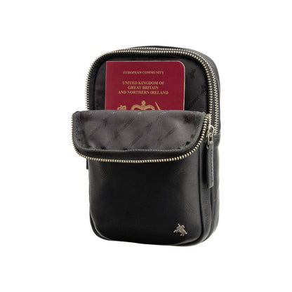 Crossbody Tas - Dames - Stijlvolle Jamie Schoudertas van Hoogwaardig Leer met Verstelbare Band