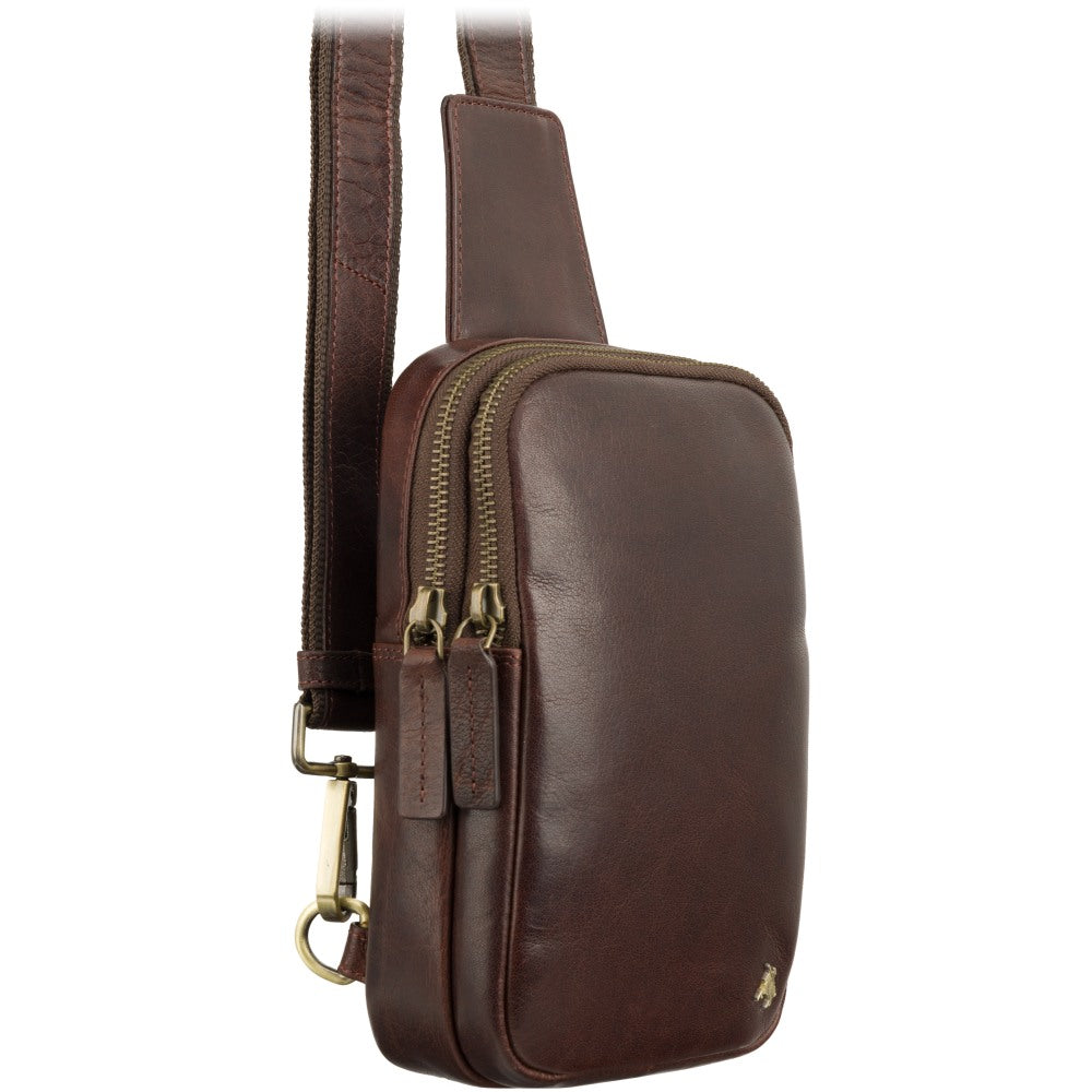 Crossbody Tas - Dames - Stijlvolle Jamie Schoudertas van Hoogwaardig Leer met Verstelbare Band