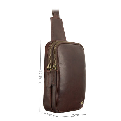 Crossbody Tas - Dames - Stijlvolle Jamie Schoudertas van Hoogwaardig Leer met Verstelbare Band