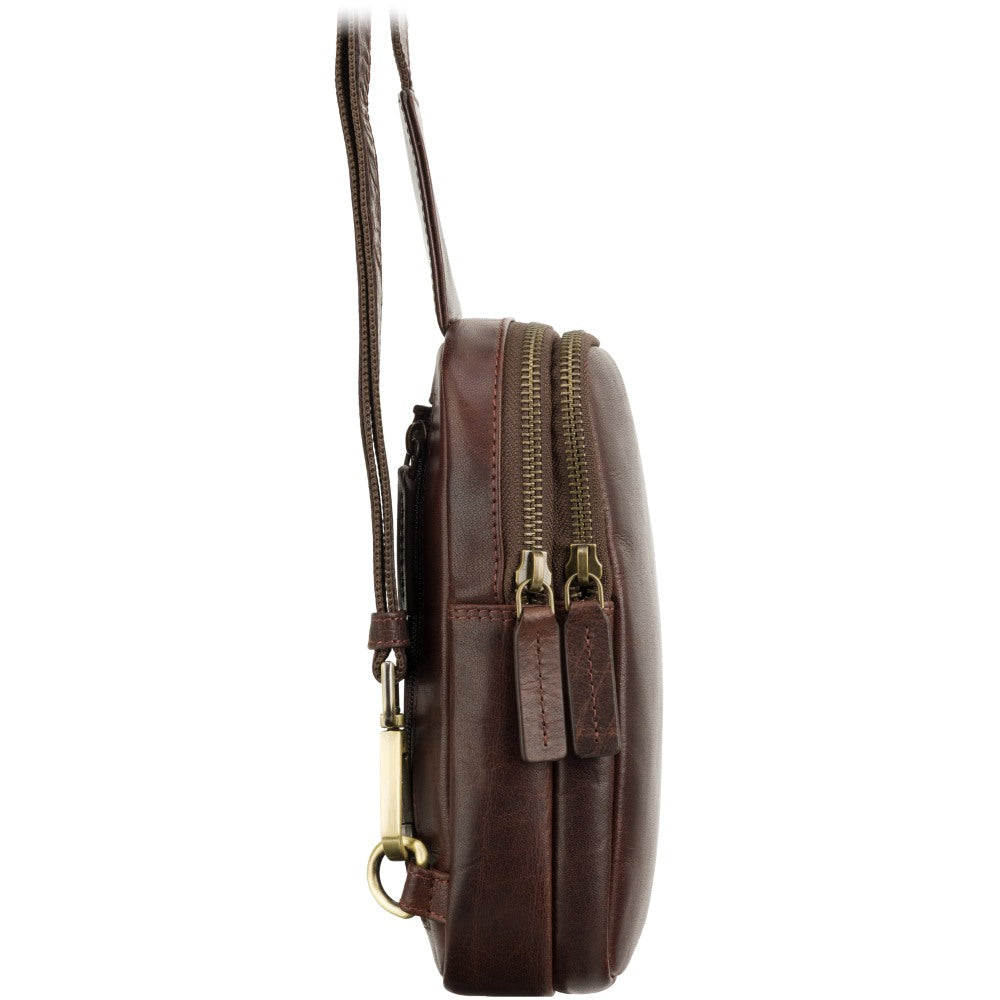 Crossbody Tas - Dames - Stijlvolle Jamie Schoudertas van Hoogwaardig Leer met Verstelbare Band