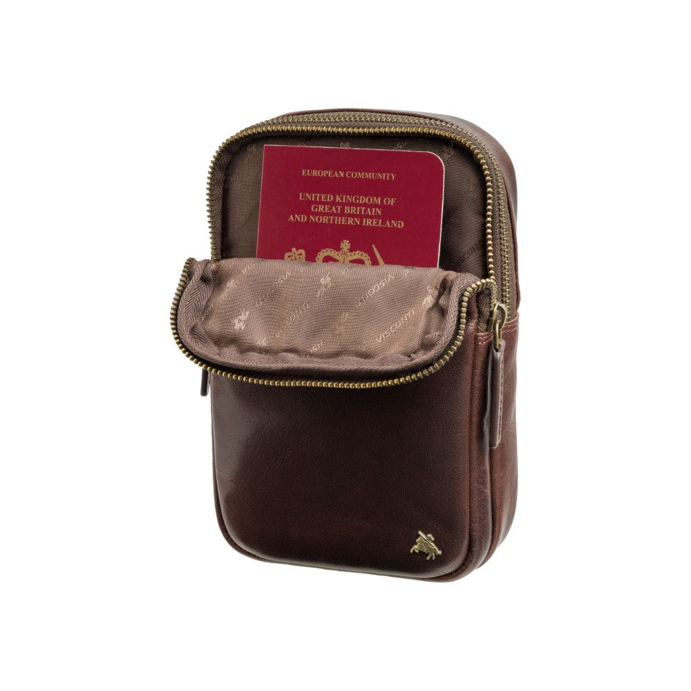 Crossbody Tas - Dames - Stijlvolle Jamie Schoudertas van Hoogwaardig Leer met Verstelbare Band