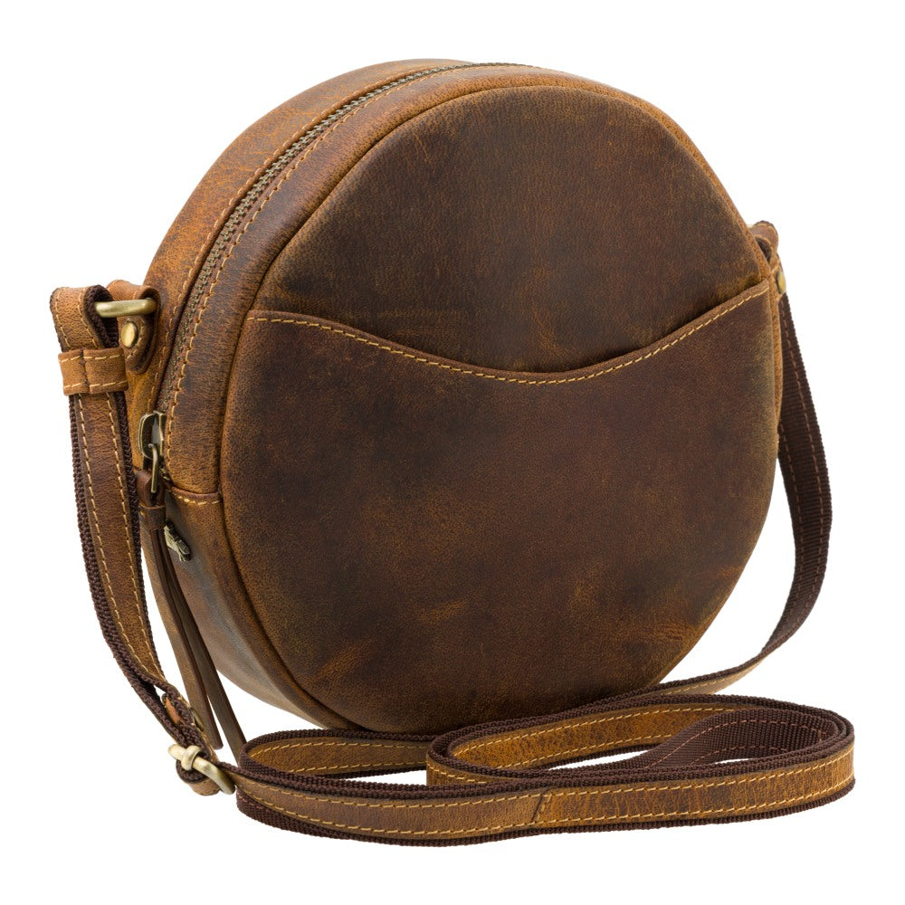 Crossbody Tas - Dames - Stijlvolle Ava Schoudertas van Hoogwaardig Leer met Verstelbare Band