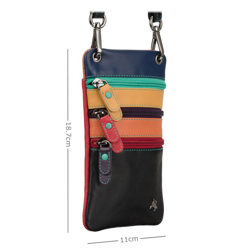 Reis Nek Pouch - Unisex - Compacte Crossbody Tas met Verstelbare Schouderband en Veiligheidsvak