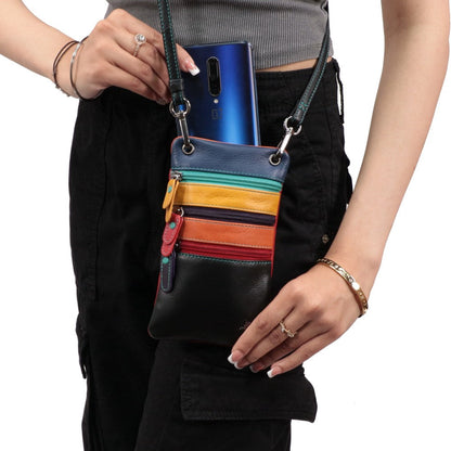 Reis Nek Pouch - Unisex - Compacte Crossbody Tas met Verstelbare Schouderband en Veiligheidsvak