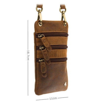 Reis Nek Pouch - Unisex - Compacte Crossbody Tas met Verstelbare Schouderband en Veiligheidsvak