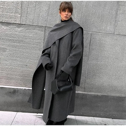Sjaaljas Dames - Elegante Winterjas met Verfijnd Design