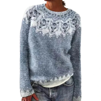 Alia Dames Pullover - Scandinavisch Design en Warme Comfort