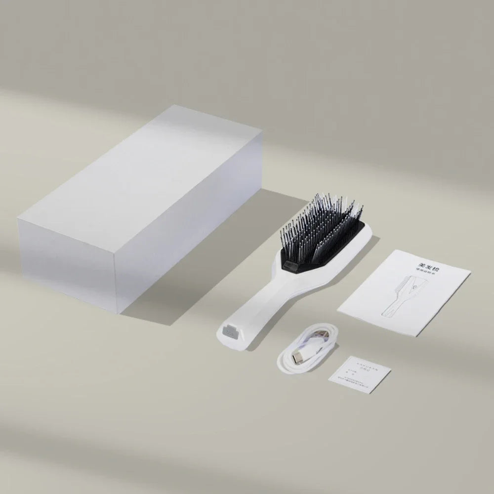 Infrarood LED Massagekam voor Haar- en Hoofdhuidtherapie met Ontspannende Functie