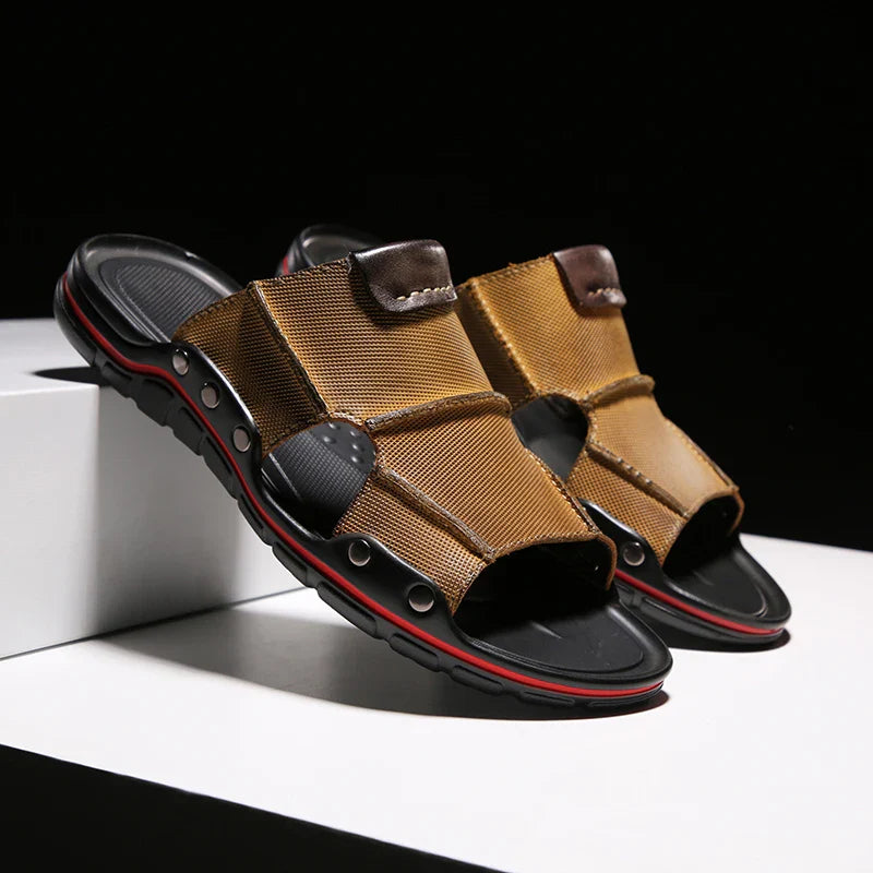 Leren Slippers - 100% Echt Leer, Comfortabel en Duurzaam