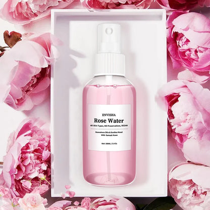 FloralDew Mist Rozenwater Serum 100ml – Kalmerend & Hydraterend voor Gevoelige Huid