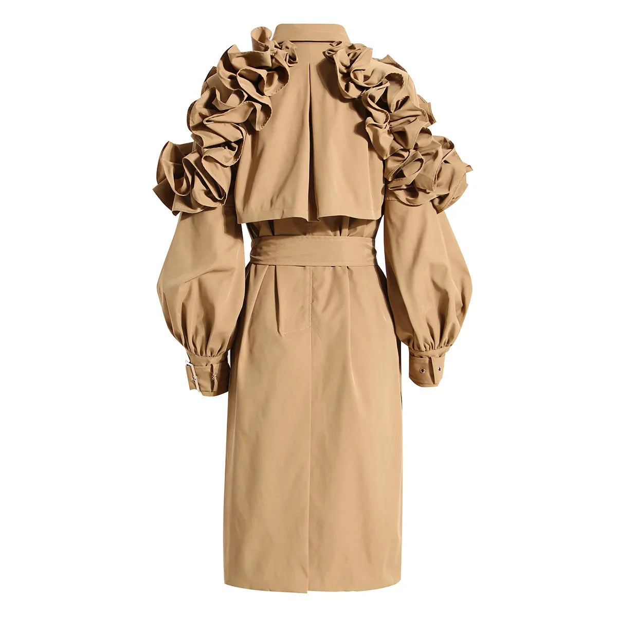 Elegante Trenchcoat - Katoen/Polyester Mix - Tijdloze Stijl