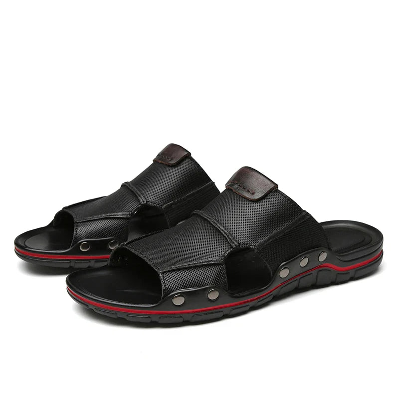 Leren Slippers - 100% Echt Leer, Comfortabel en Duurzaam