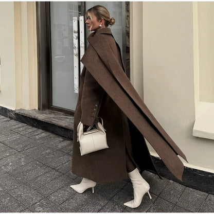 Sjaaljas Dames - Elegante Winterjas met Verfijnd Design