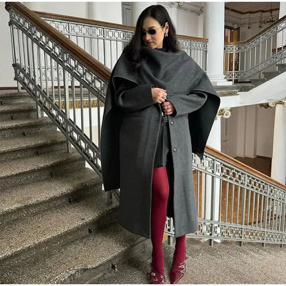 Sjaaljas Dames - Elegante Winterjas met Verfijnd Design