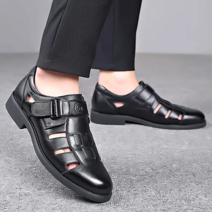 Leren Sandalen van Riviera met Comfortabele Pasvorm