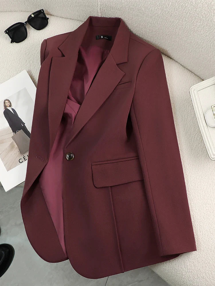 Blazer - Dames - Elegante DEBORA Blazer van Katoen met Slim Fit en Moderne Stijl