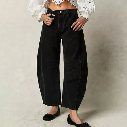 Rocky Wide-Leg Jeans - Dames - Hoge Taille & Comfortabel Ontwerp