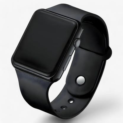 Digitaal LED horloge met siliconen band