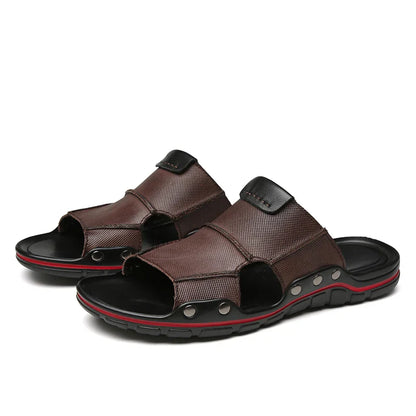 Leren Slippers - 100% Echt Leer, Comfortabel en Duurzaam