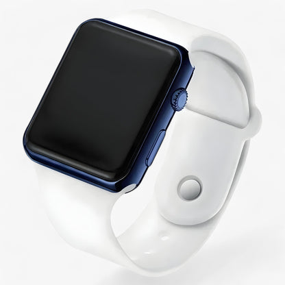 Digitaal LED horloge met siliconen band