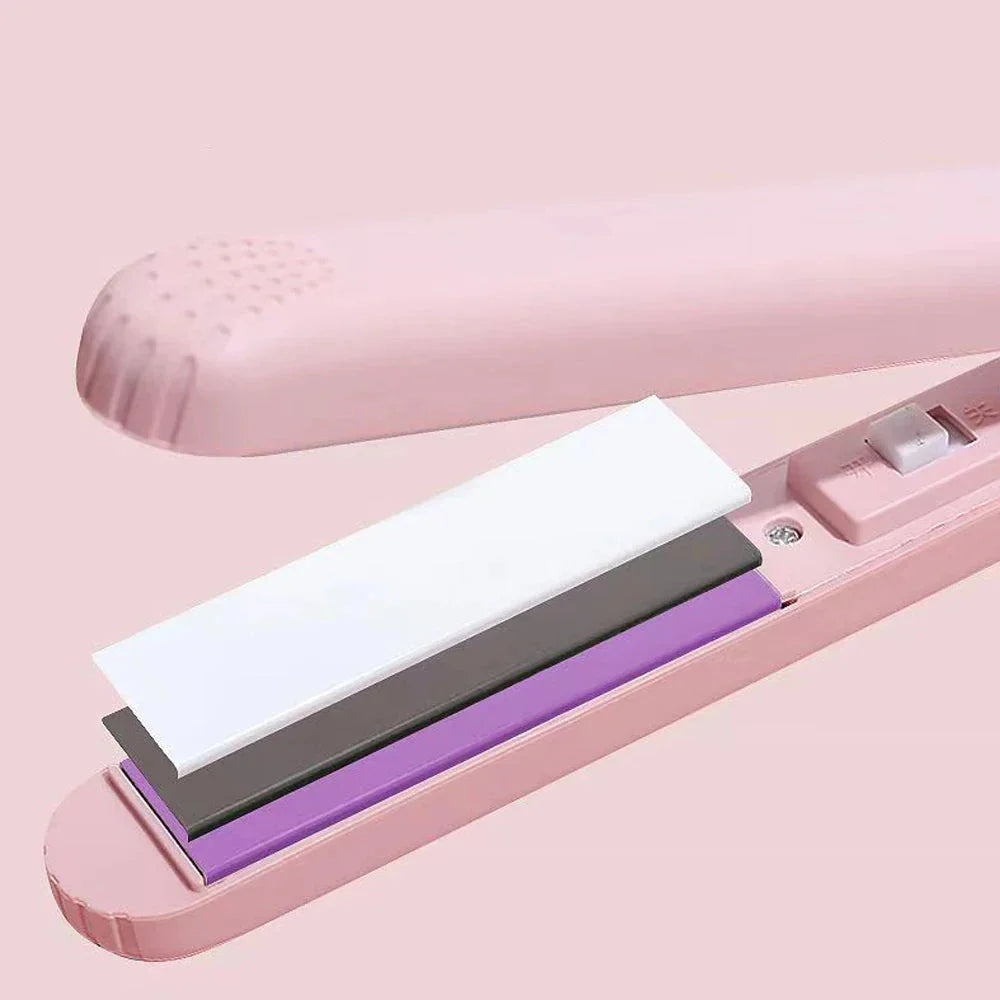 2-in-1 Keramische Styler voor Glad Haar en Krullen – Compact en Lichtgewicht