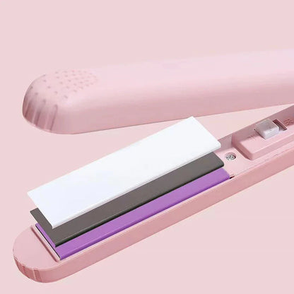 2-in-1 Keramische Styler voor Glad Haar en Krullen – Compact en Lichtgewicht