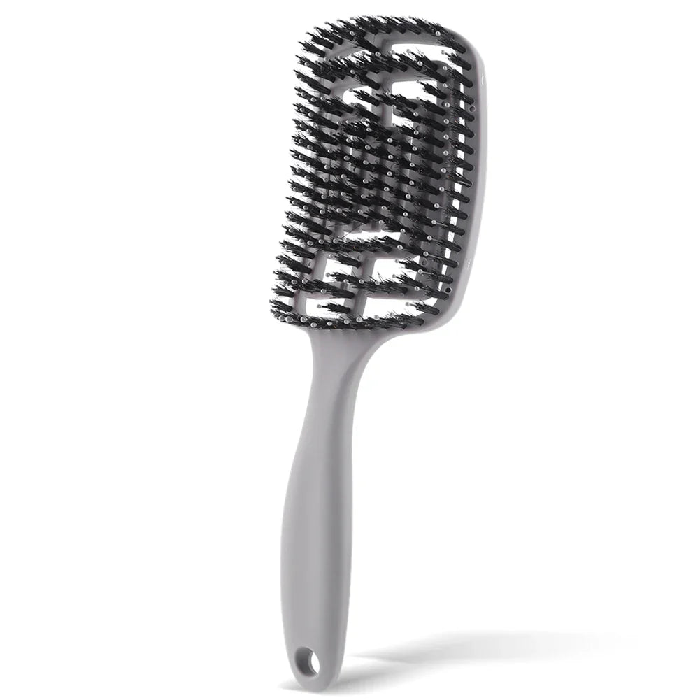 Nylon Borstel - Ontwarrende Haarborstel met Hoofdhuidmassage