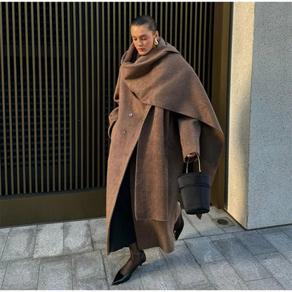 Sjaaljas Dames - Elegante Winterjas met Verfijnd Design