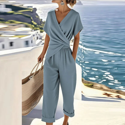 Elegante tweedelige set dames - verfijnde stijlvolle outfit