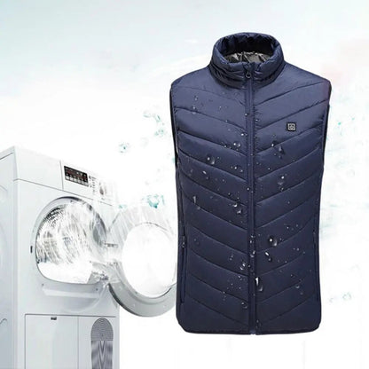 Verwarmd bodywarmer vest met usb - 3 standen - productfoto