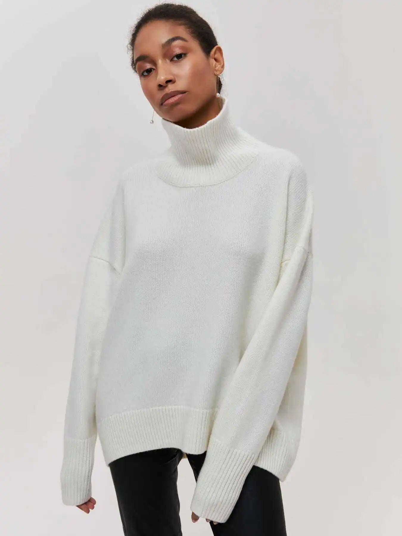 OliviaColtruiPullover - Warmte en Stijl in Oversized Design